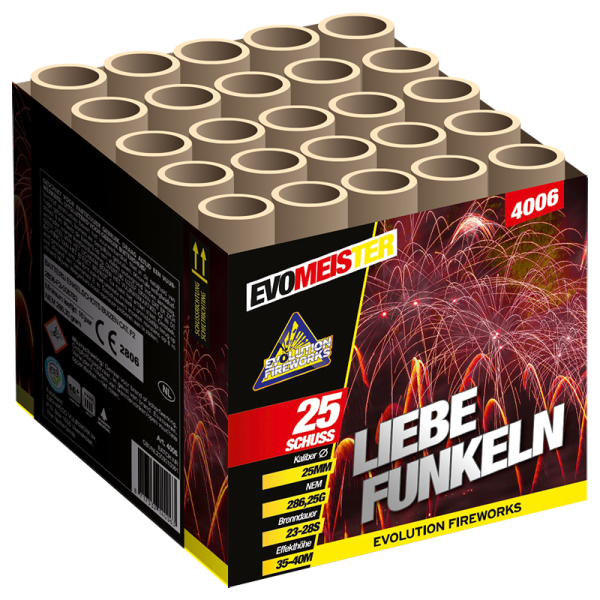 Liebefunkeln 25 shots 25mm