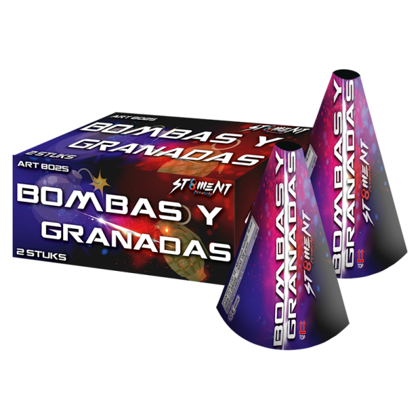 Bombas y Granadas fontains