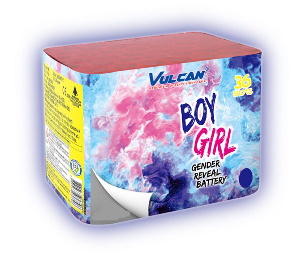 Gender Reveal Battery BLUE