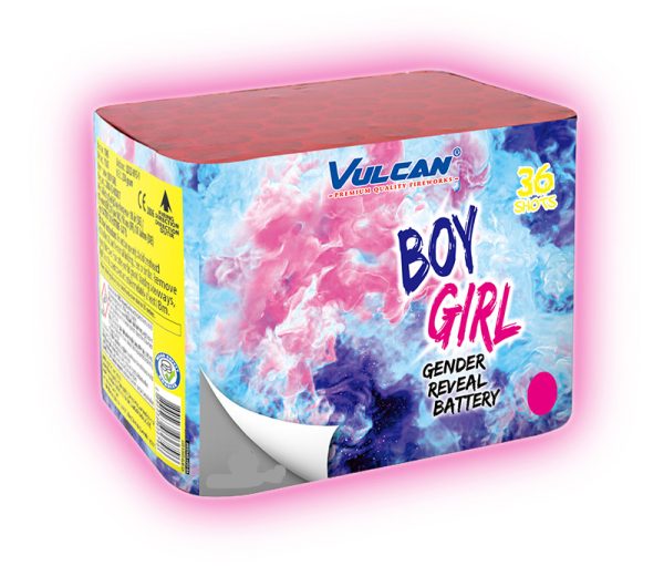 Gender Reveal Battery PINK